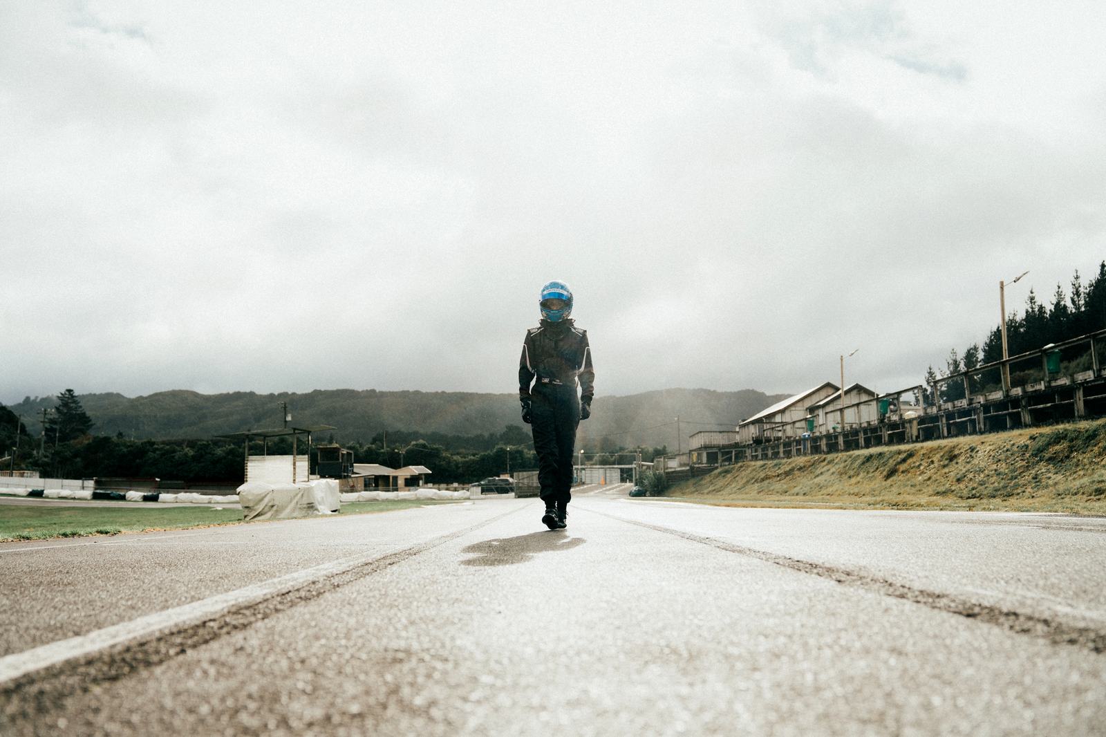 Walking the wet circuit alone — being here is the access